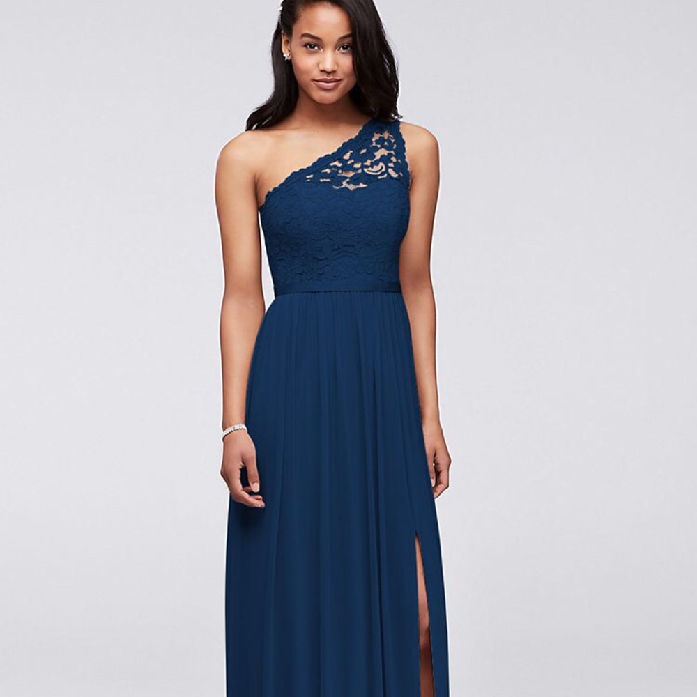 Size 18 David’s Bridal. Marine.